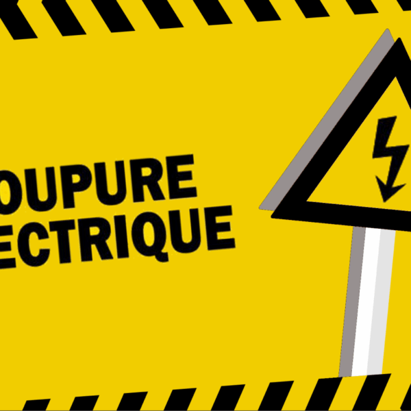 Coupures de courant pour travaux ENEDIS