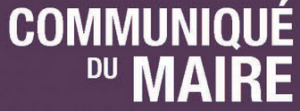 Lire la suite à propos de l’article Communiqué du Maire.