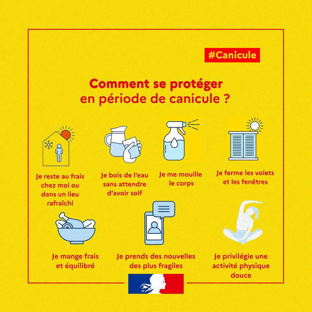 You are currently viewing Vigilance jaune canicule